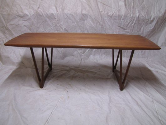 Mid-Century Danish Coffee Table by E. W. Bach for Toften Møbelfabrik-GJF-748793