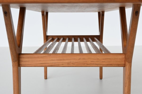 Mid-Century Danish Coffee Table in the style of Kurt Østervig, Denmark, 1960s-BXV-2034637