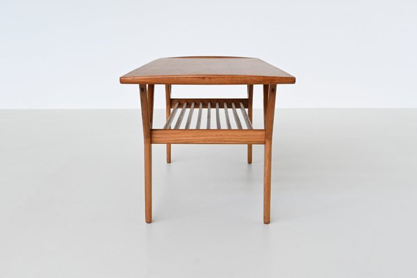 Mid-Century Danish Coffee Table in the style of Kurt Østervig, Denmark, 1960s-BXV-2034637