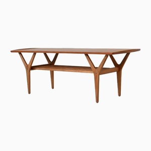 Mid-Century Danish Coffee Table in the style of Kurt Østervig, Denmark, 1960s-BXV-2034637