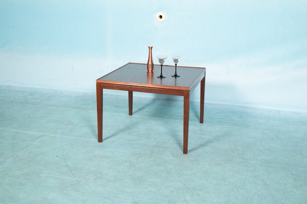 Mid-Century Danish Coffee Table with Copper Top, 1960s-HGA-962013