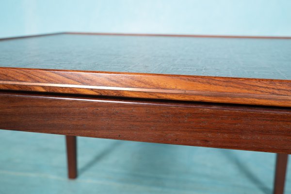 Mid-Century Danish Coffee Table with Copper Top, 1960s-HGA-962013