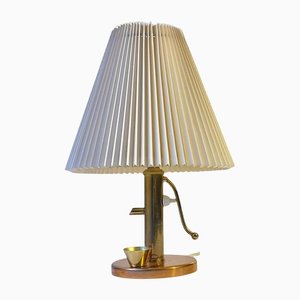 Mid-Century Danish Copper and Brass Water Pump Table Lamp, 1960s-LCR-1148630