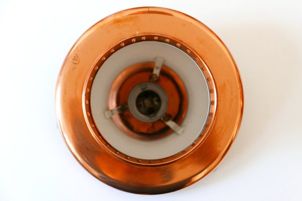 Mid-Century Danish Copper Ceiling Lamp-WPT-567116