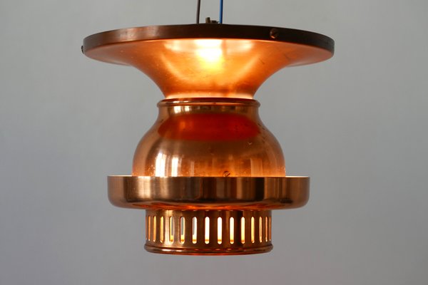 Mid-Century Danish Copper Ceiling Lamp-WPT-567116