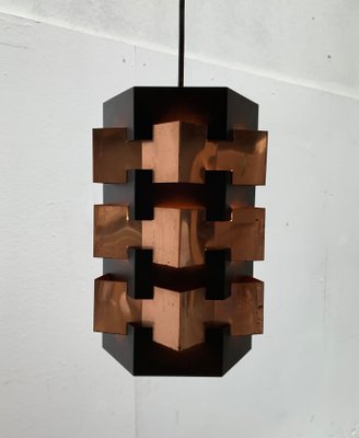 Mid-Century Danish Copper Pendant from Lyfa, 1960s-UAH-1370930