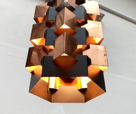 Mid-Century Danish Copper Pendant from Lyfa, 1960s-UAH-1370930