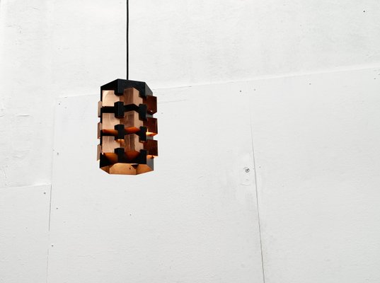 Mid-Century Danish Copper Pendant from Lyfa, 1960s-UAH-1370930