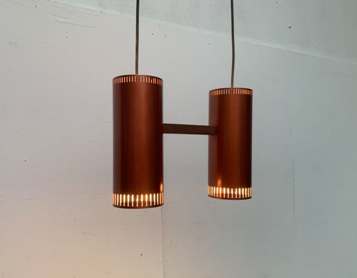 Mid-Century Danish Cylinder II Pendant Lamp by Jo Hammerborg for Fog & Mørup-UAH-1110992