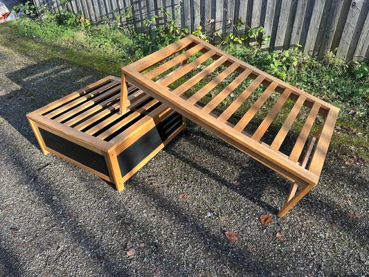 Mid-Century Danish Daybed in Oak by Arne Karlsen and Peter Hjort for Interna, 1960s-GON-1764807