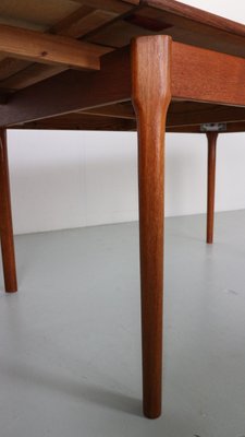 Mid-Century Danish Design Extendable Teak Dining Table, 1960s-DT-2026181