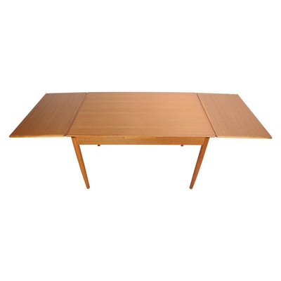 Mid-Century Danish Design Extendable Teak Dining Table, 1960s-DT-2026115