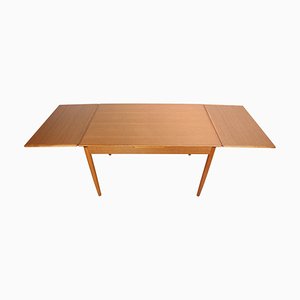 Mid-Century Danish Design Extendable Teak Dining Table, 1960s-DT-2026115