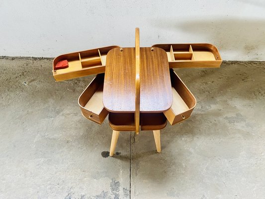 Mid-Century Danish Design Sewing Table, 1960s-PYR-1761567