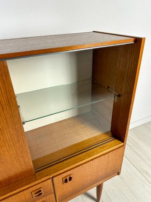 Mid-Century Danish Design Teak Cabinet with Showcase, 1960s-XCQ-1802159