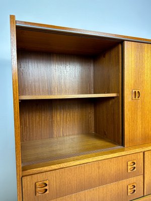 Mid-Century Danish Design Teak Cabinet with Showcase, 1960s-XCQ-1802159