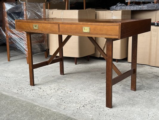 Mid-Century Danish Desk in Dark Beech, 1960s-GON-1756745