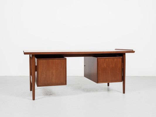 Mid-Century Danish Desk in Teak attributed to Arne Vodder for Sibast, 1960s-MF-1765674