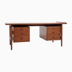 Mid-Century Danish Desk in Teak attributed to Arne Vodder for Sibast, 1960s-MF-1765674