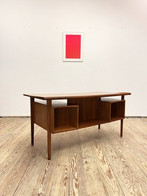 Mid-Century Danish Desk in Teak by Peter Løvig Nielsen for Hedensted Møbelfabrik, 1970s-DOY-1792281