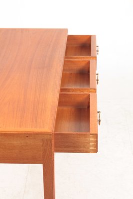 Mid-Century Danish Desk in Teak in Style of Ole Wanscher, 1950s-FK-1146021