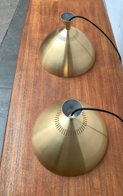 Mid-Century Danish Diabolo Pendant Lamp fom Lyfa, 1960s, Set of 2-UAH-1315505