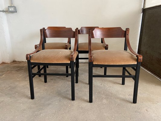 Mid-Century Danish Dining Chairs, 1960s, Set of 4-DHH-669474