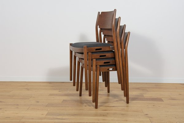 Mid-Century Danish Dining Chairs, 1960s, Set of 4-NIT-1761654