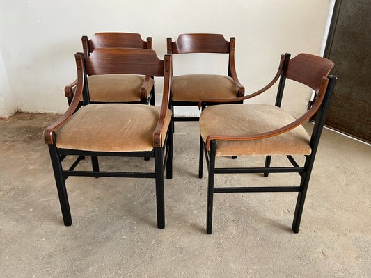 Mid-Century Danish Dining Chairs, 1960s, Set of 4-DHH-669474