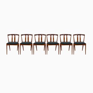 Mid-Century Danish Dining Chairs, 1960s, Set of 6-NIT-1705694