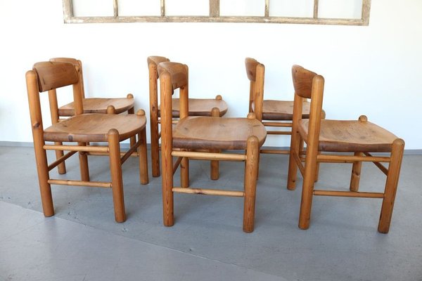 Mid-Century Danish Dining Chairs by Rainer Daumiller for Hirtshals Savvaerk, 1960s, Set of 6-FUP-1395633