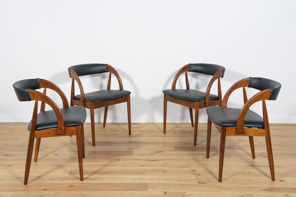 Mid-Century Danish Dining Chairs from Orte Mobelfabrik, Denmark, 1960s, Set of 4-NIT-1438386