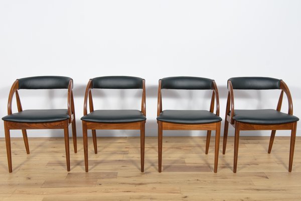 Mid-Century Danish Dining Chairs from Orte Mobelfabrik, Denmark, 1960s, Set of 4-NIT-1438386