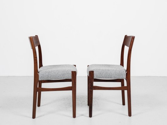 Mid-Century Danish Dining Chairs in Rosewood from Glyngøre Stolefabrik, 1960s, Set of 6-MF-1296187