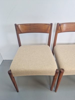 Mid-Century Danish Dining Room Set Table and Chairs, 1960s, Set of 7-AXJ-2043088