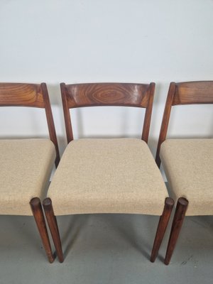 Mid-Century Danish Dining Room Set Table and Chairs, 1960s, Set of 7-AXJ-2043088