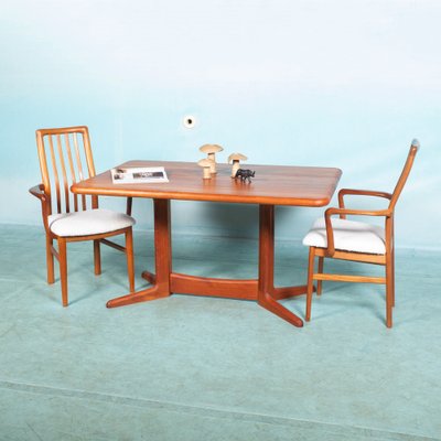 Mid-Century Danish Dining Table Teak from Korup Stolefabrik, 1960s-HGA-1784560