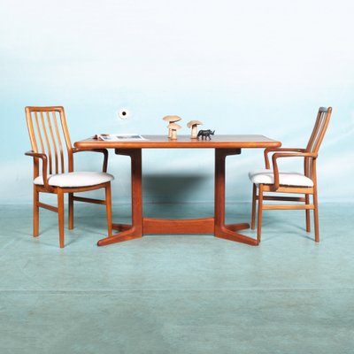 Mid-Century Danish Dining Table Teak from Korup Stolefabrik, 1960s-HGA-1784560