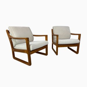 Mid-Century Danish Easy Chairs in Teak from CFC Silkeborg, 1960s, Set of 2-DE-1257582