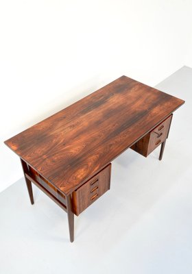 Mid-Century Danish Executive Desk in Rosewood-DUG-2041232