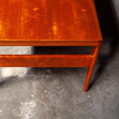 Mid-Century Danish Extendable Coffee Table in Teak by Illum Wikkelso for Koefoeds Mobelfabrik, 1960s-QVY-1818637