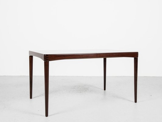 Mid-Century Danish Extendable Dining Table in Rosewood attributed to HW Klein for Bramin, 1960s-MF-1765679