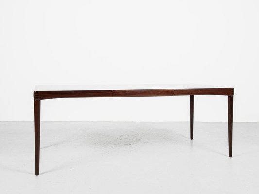 Mid-Century Danish Extendable Dining Table in Rosewood attributed to HW Klein for Bramin, 1960s-MF-1765679