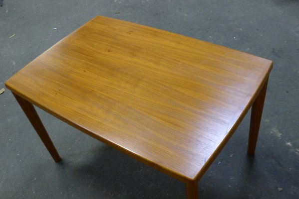 Mid-Century Danish Extendable Dining Table with Concealed Panels in Teak from Grete Jalk for Glostrup, 1960s-VRE-832665