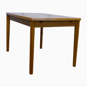 Mid-Century Danish Extendable Dining Table with Concealed Panels in Teak from Grete Jalk for Glostrup, 1960s-VRE-832665