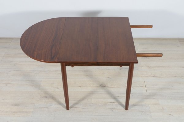 Mid-Century Danish Extendable Rosewood Dining Table, 1960s-NIT-1332618