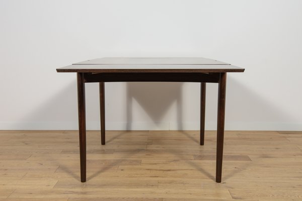 Mid-Century Danish Extendable Rosewood Dining Table, Denmark, 1960s-NIT-2017124