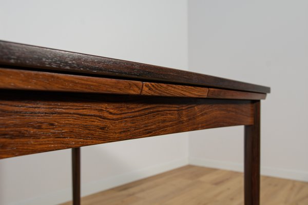 Mid-Century Danish Extendable Rosewood Dining Table, Denmark, 1960s-NIT-2017124