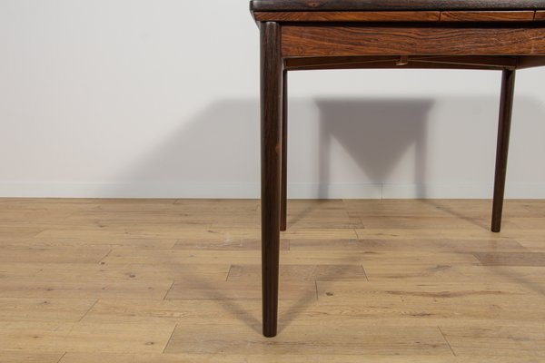 Mid-Century Danish Extendable Rosewood Dining Table, Denmark, 1960s-NIT-2017124