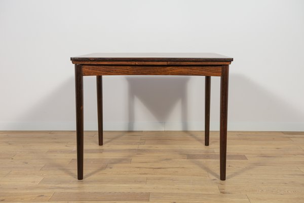 Mid-Century Danish Extendable Rosewood Dining Table, Denmark, 1960s-NIT-2017124